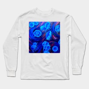 Moon Jellyfish Long Sleeve T-Shirt